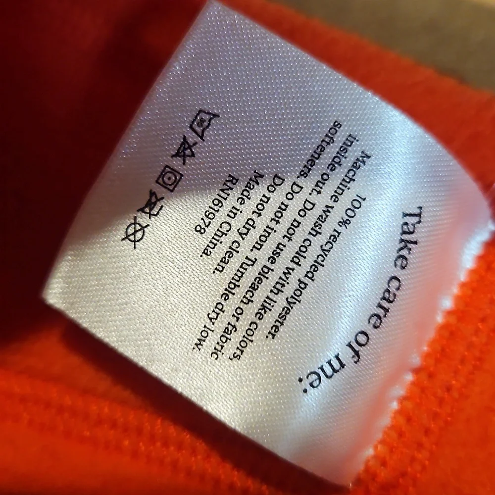 HALFDAYS PENNY FLEECE HEADBAND: SPRITZ (ORANGE): NEW WITH TAGS: OS